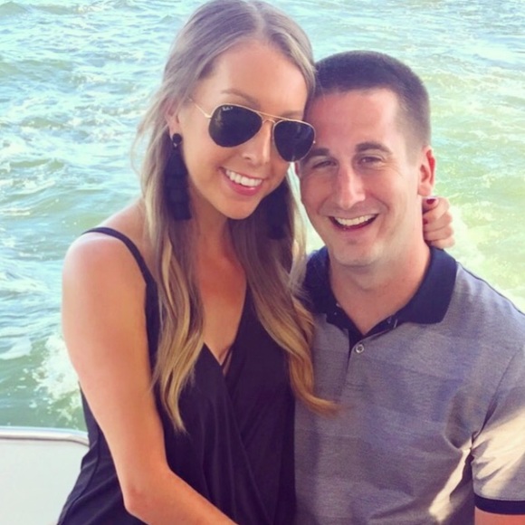 Gabriela Tassel fringe tear drop earring - Picture 4 of 6